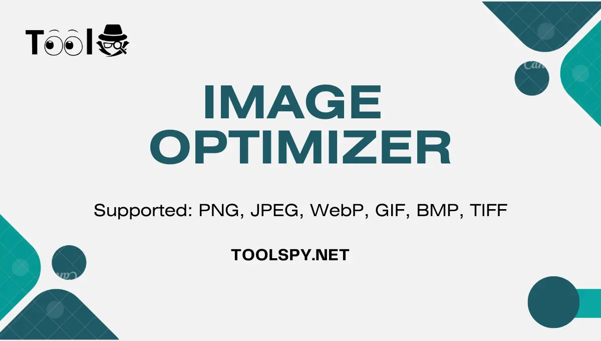 Toolspy Professional Image Optimizer - High-quality optimization with complete privacy protection and fast processing